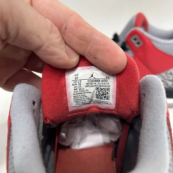 Nike Shoes Air Jordan 3 Retro SE GS “Unite/Fire Red” 2024