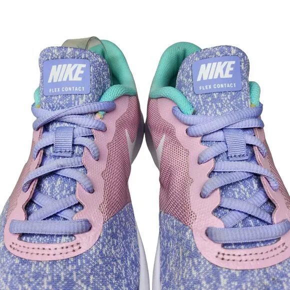 Nike Shoes Youth 5.5 Purple Pink Pastel Low Tops Tennis Sneakers Running Gym