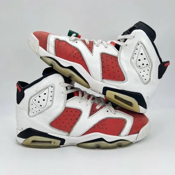 Nike Unisex Kids Air Jordan 6 Retro Gatorade 384665-145 White Sneaker Shoes 7Y