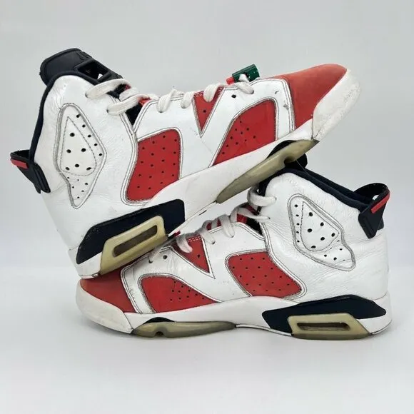 Nike Unisex Kids Air Jordan 6 Retro Gatorade 384665-145 White Sneaker Shoes 7Y