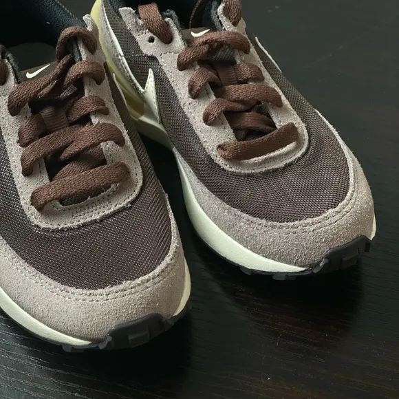 Nike Waffle One DC0480-200 Little Kid's Brown Multicolor Running Shoes sz 12c
