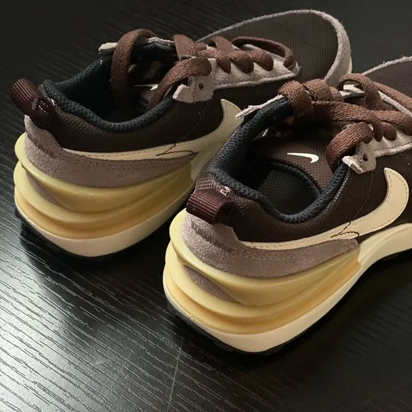 Nike Waffle One DC0480-200 Little Kid's Brown Multicolor Running Shoes sz 12c