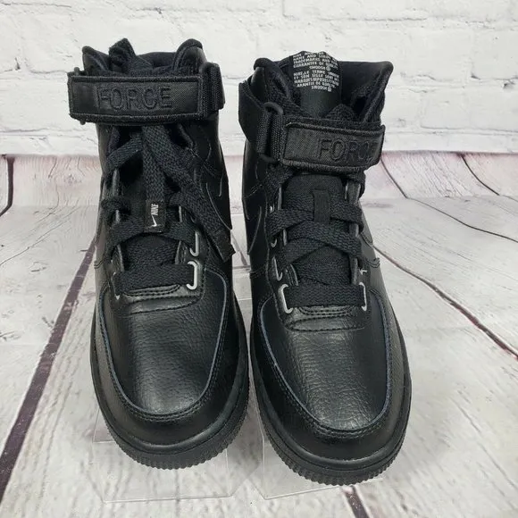 Nike Women's Size 7.5 Black Air Force 1 High Utility  Shoes