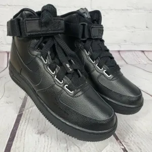 Nike Women's Size 7.5 Black Air Force 1 High Utility  Shoes