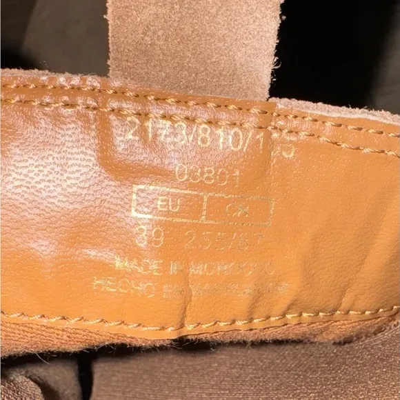 NWOT ZARA Tan/Taupe Suede Chelsea Boots