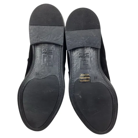 NWT Emanuelle Crasto Chelsea Suede Leather Boots Black