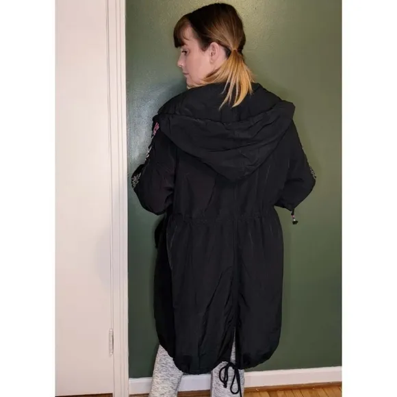 NWT * Free People FP Movement Friday Night Lights Jacket / Black