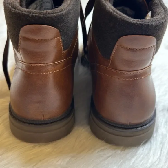 NWT Rush By Gordon Rush Lace up Brown Boots Size 12