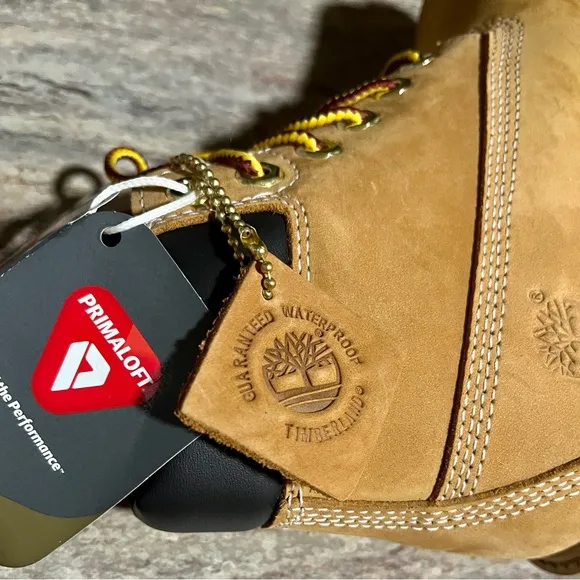 NWT Timberland Primaloft suede ankle boots for boys