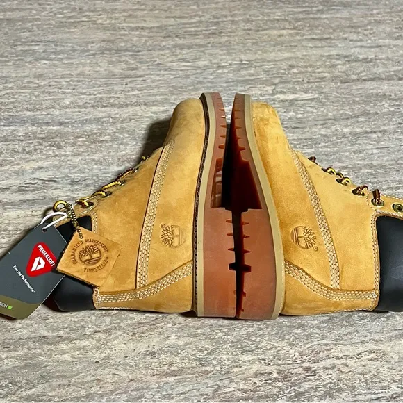 NWT Timberland Primaloft suede ankle boots for boys