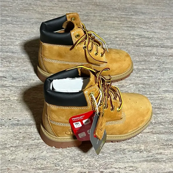 NWT Timberland Primaloft suede ankle boots for boys