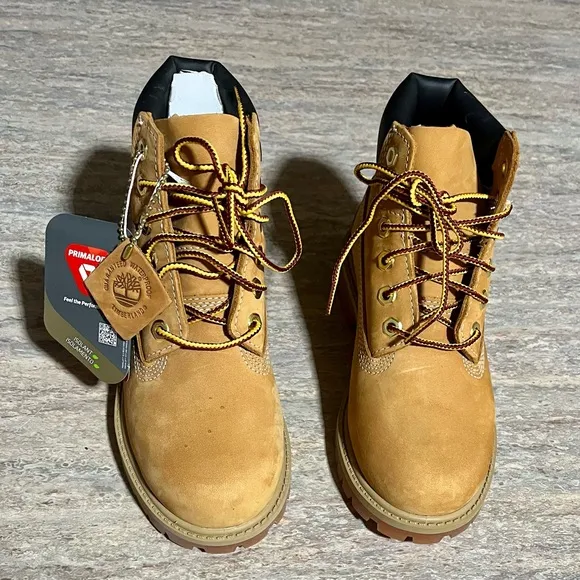 NWT Timberland Primaloft suede ankle boots for boys