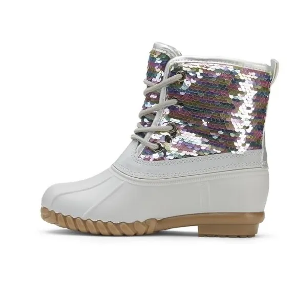 Olivia Miller Girls' Flip Sequin Duck Boots Size 3