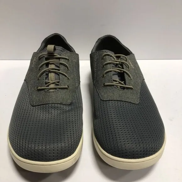 Olukai Men's Nohea Moku Slip On Gray Shoes Size 11 M
