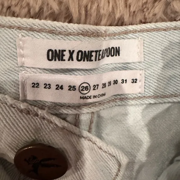 One teaspoon x denim shorts 26 summer must have fashion designer women girls top