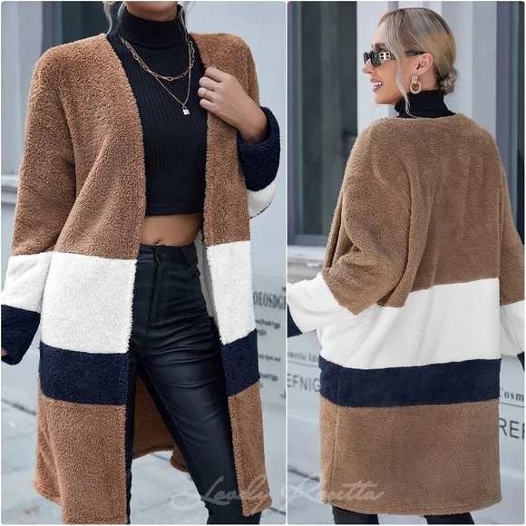 Open Front Longline Cardigan