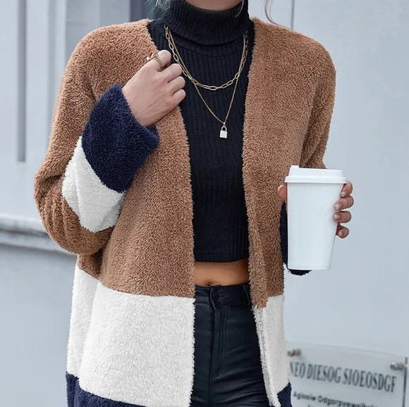 Open Front Longline Cardigan