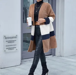 Open Front Longline Cardigan