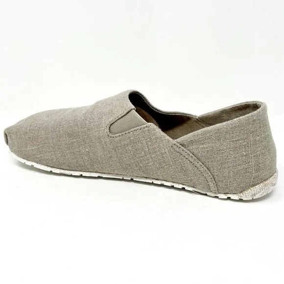 OTZ Shoes Espadrille Linen Natural Mens Slip On Shoes 04087 251