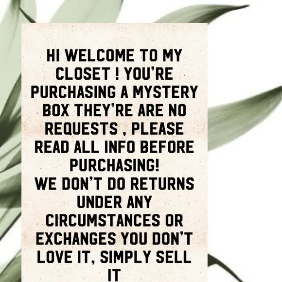 OUTFIT MYSTERY BOX | 3 ITEMS