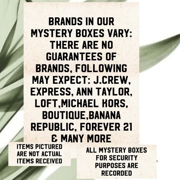OUTFIT MYSTERY BOX | 3 ITEMS
