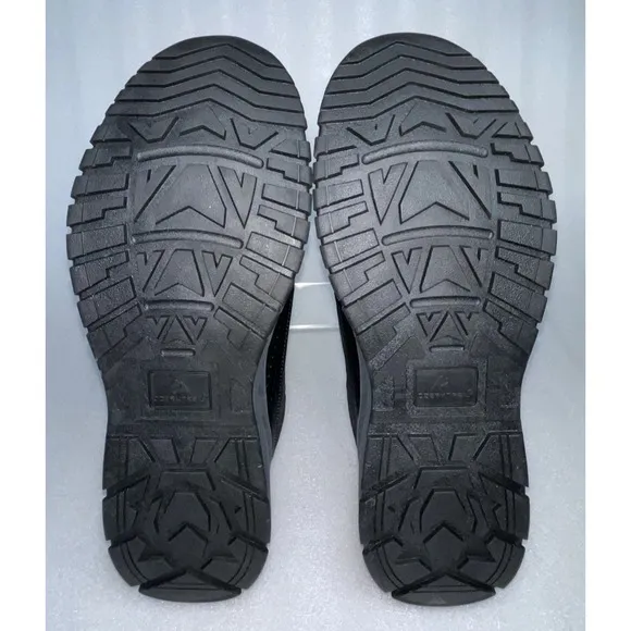 Ozark Trail Men's Tech Hiker Shoes Black Waterproof Hiking Camping Walking SZ 12