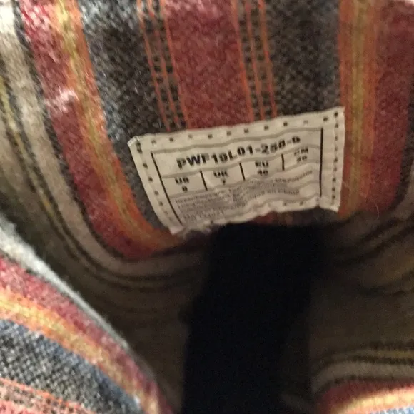 Pendleton suede leather wedge boots. EUC