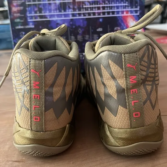 PUMA BOYS MELO GOLDEN CHILD SNEAKERS