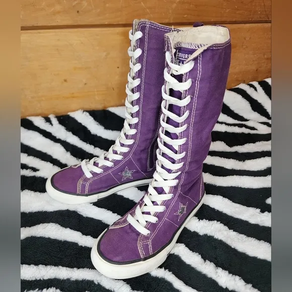 RARE Converse One Star Calf/Knee high Junior 1