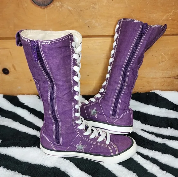 RARE Converse One Star Calf/Knee high Junior 1