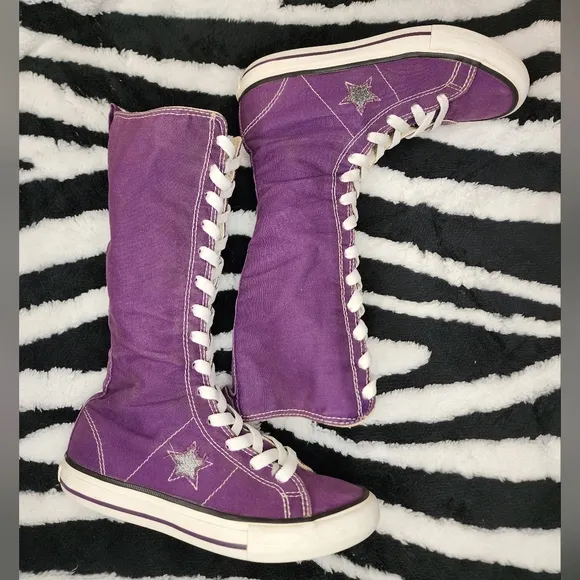 RARE Converse One Star Calf/Knee high Junior 1