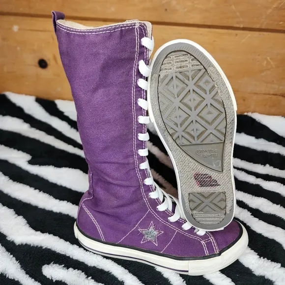RARE Converse One Star Calf/Knee high Junior 1