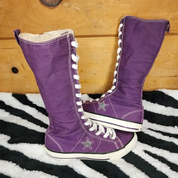 RARE Converse One Star Calf/Knee high Junior 1