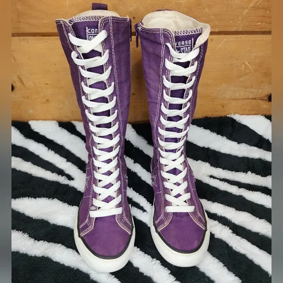 RARE Converse One Star Calf/Knee high Junior 1