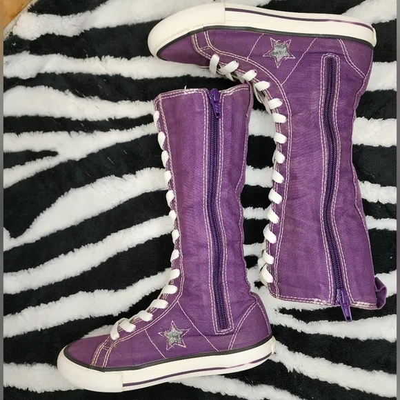 RARE Converse One Star Calf/Knee high Junior 1