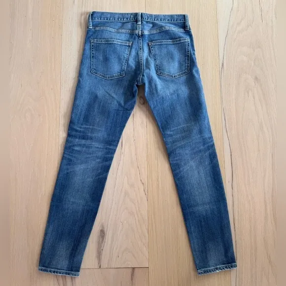 Red Card Anniversary 25th Low Rise Skinny Jeans Slim Fit Blue Denim Size 23