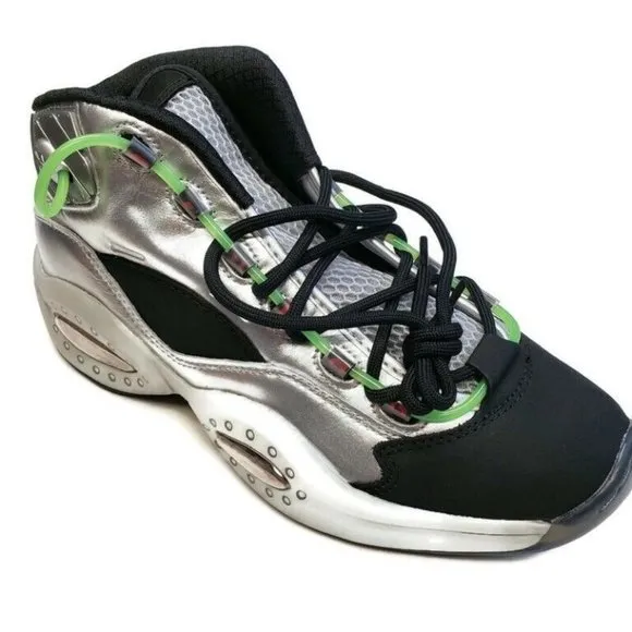 Reebok Size 10 Question Mid Illumination's Minions &quot;Gru Lab&quot; x Iverson FW7548