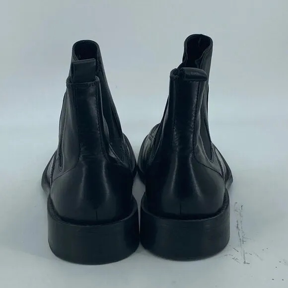 Royce Leather Black Ankle Boots | Size 12 Men's Classic