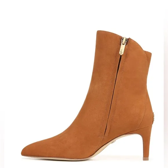 Sam Edelman NIB Usha Frontier Brown Suede Leather Ankle Boots with Dusty’s SZ 8