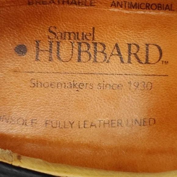 Samuel Hubbard Free Black Leather Vibram Lace-Up Oxford Shoes Men's Size 11M