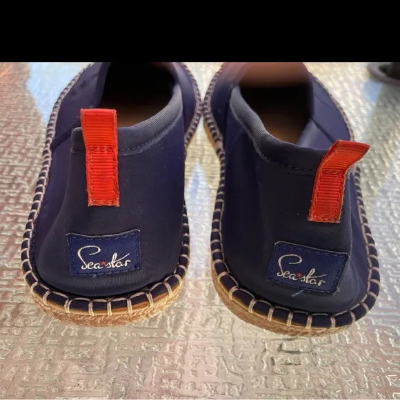 SEA STAR Beachwear Men's Shoes Size 9 Mariner Slip-On Navy Blue Sz 11