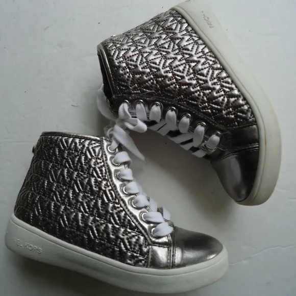 SIZE 11. Michael Kors Hightop Sneakers for Girls .