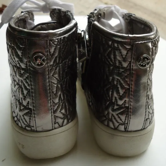 SIZE 11. Michael Kors Hightop Sneakers for Girls .