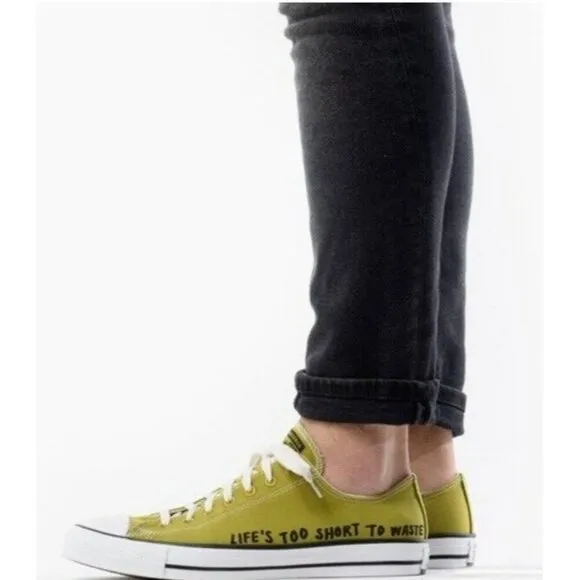 Size 11.5 - Converse Renew Chuck Taylor All Star Low Life's Too Short To Waste
