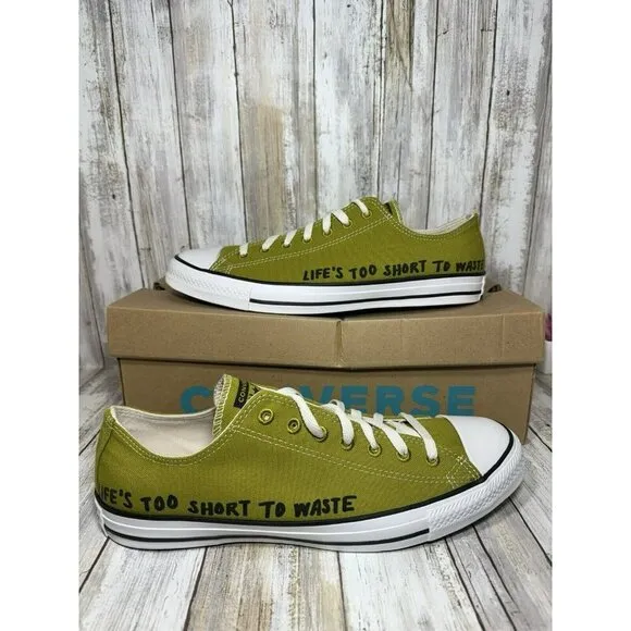 Size 11.5 - Converse Renew Chuck Taylor All Star Low Life's Too Short To Waste