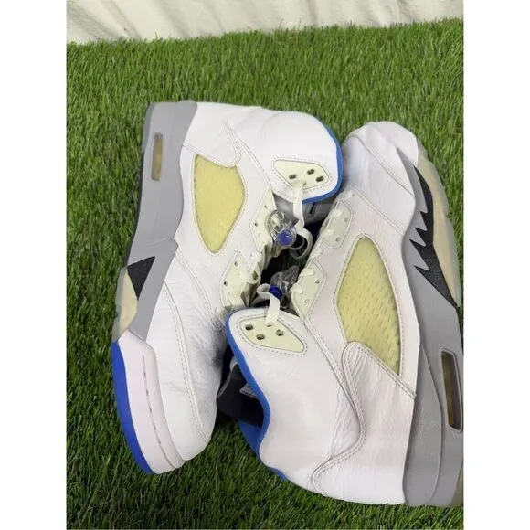 Size 13 - Air Jordan 5 Retro Stealth 2.0 ICY clean white blue