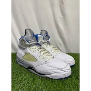 Size 13 - Air Jordan 5 Retro Stealth 2.0 ICY clean white blue