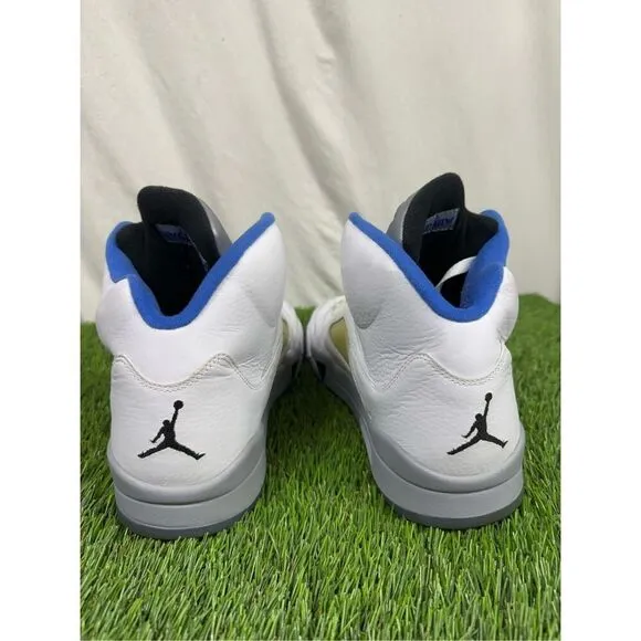 Size 13 - Air Jordan 5 Retro Stealth 2.0 ICY clean white blue