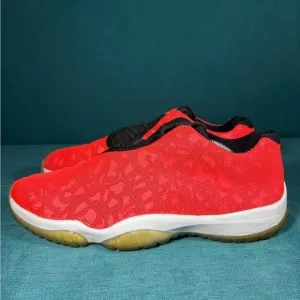 Size 13 - Men’s Air Jordan Future low Bright Crimson camo shoes