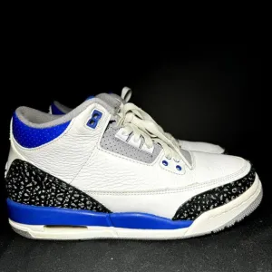 Size 6.5 - Nike Air Jordan 3 Retro GS Racer Blue Men's Shoes